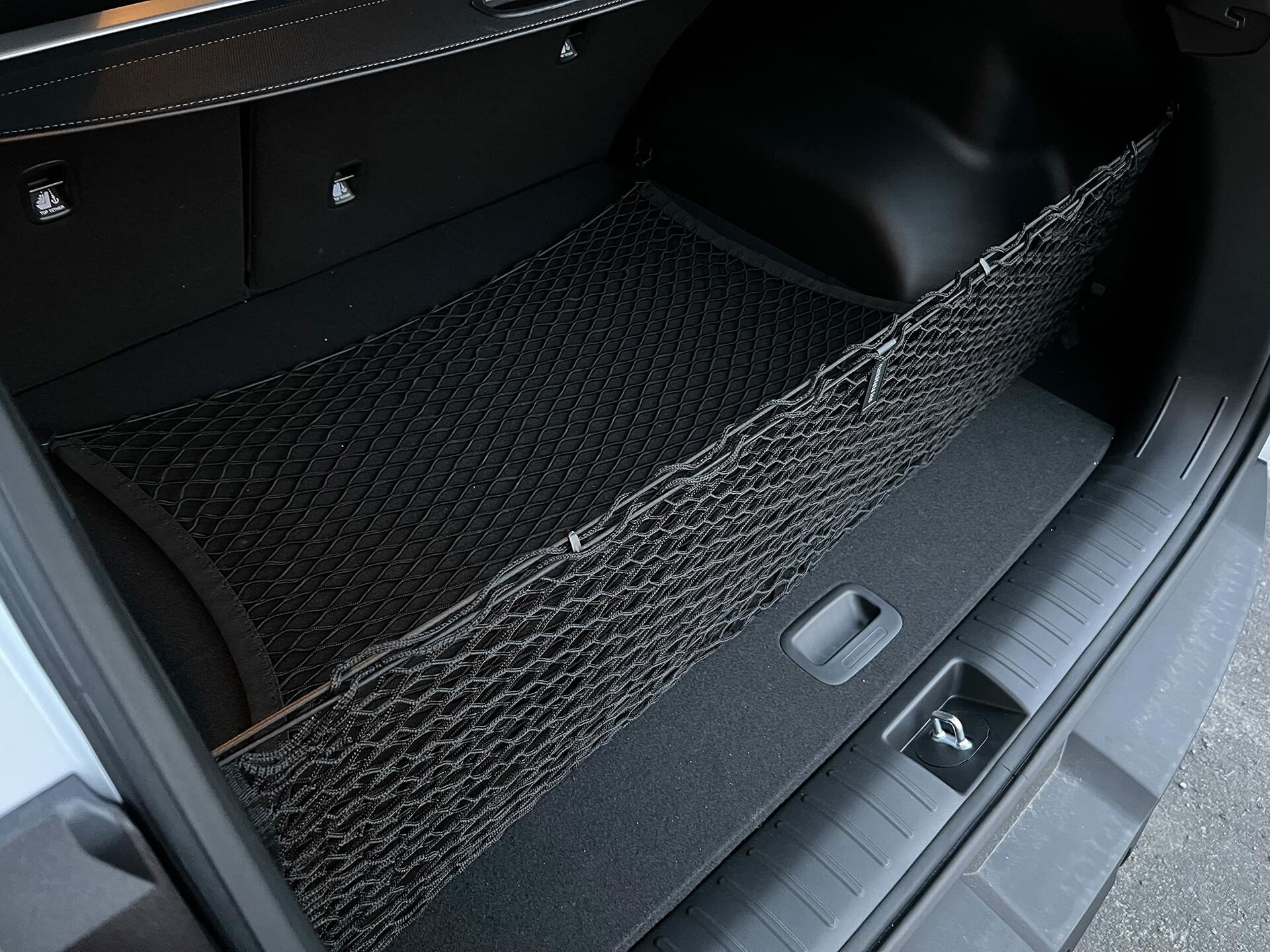 Hyundai Tucson 2022-2025 Trunk Mesh Cargo Net Envelope+Floor Black