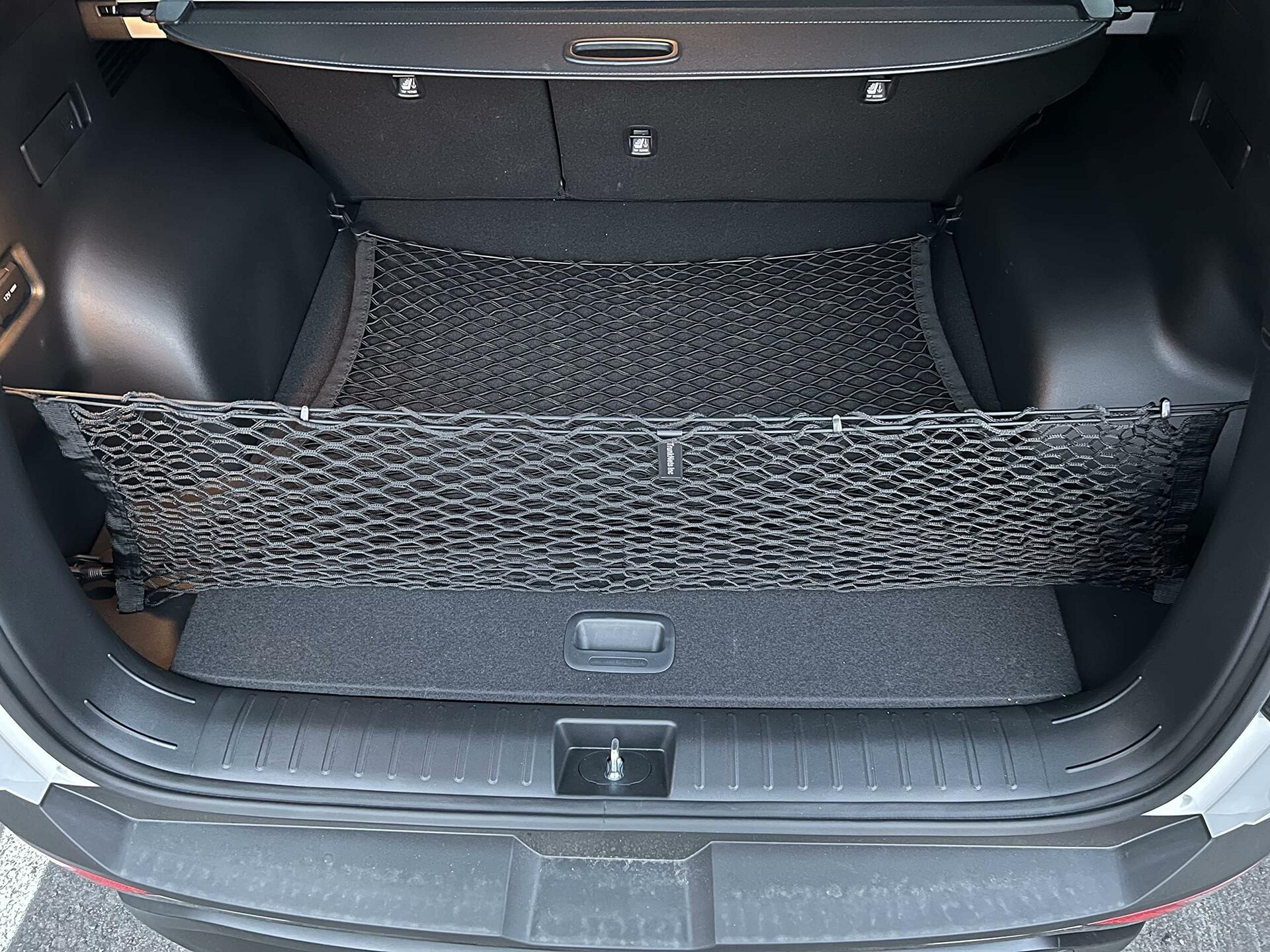 Hyundai Tucson 2022-2025 Trunk Mesh Cargo Net Envelope+Floor Black