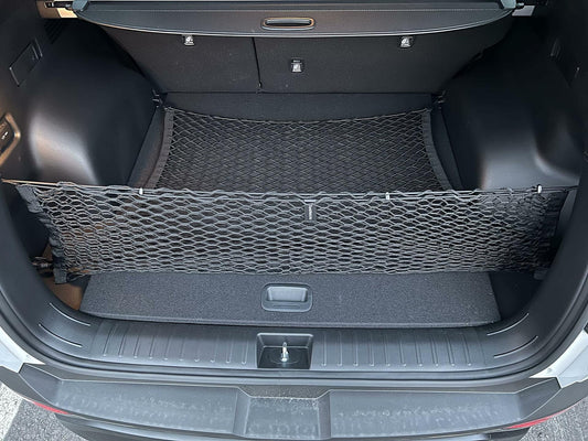Hyundai Tucson 2022-2025 Trunk Mesh Cargo Net Envelope+Floor Black