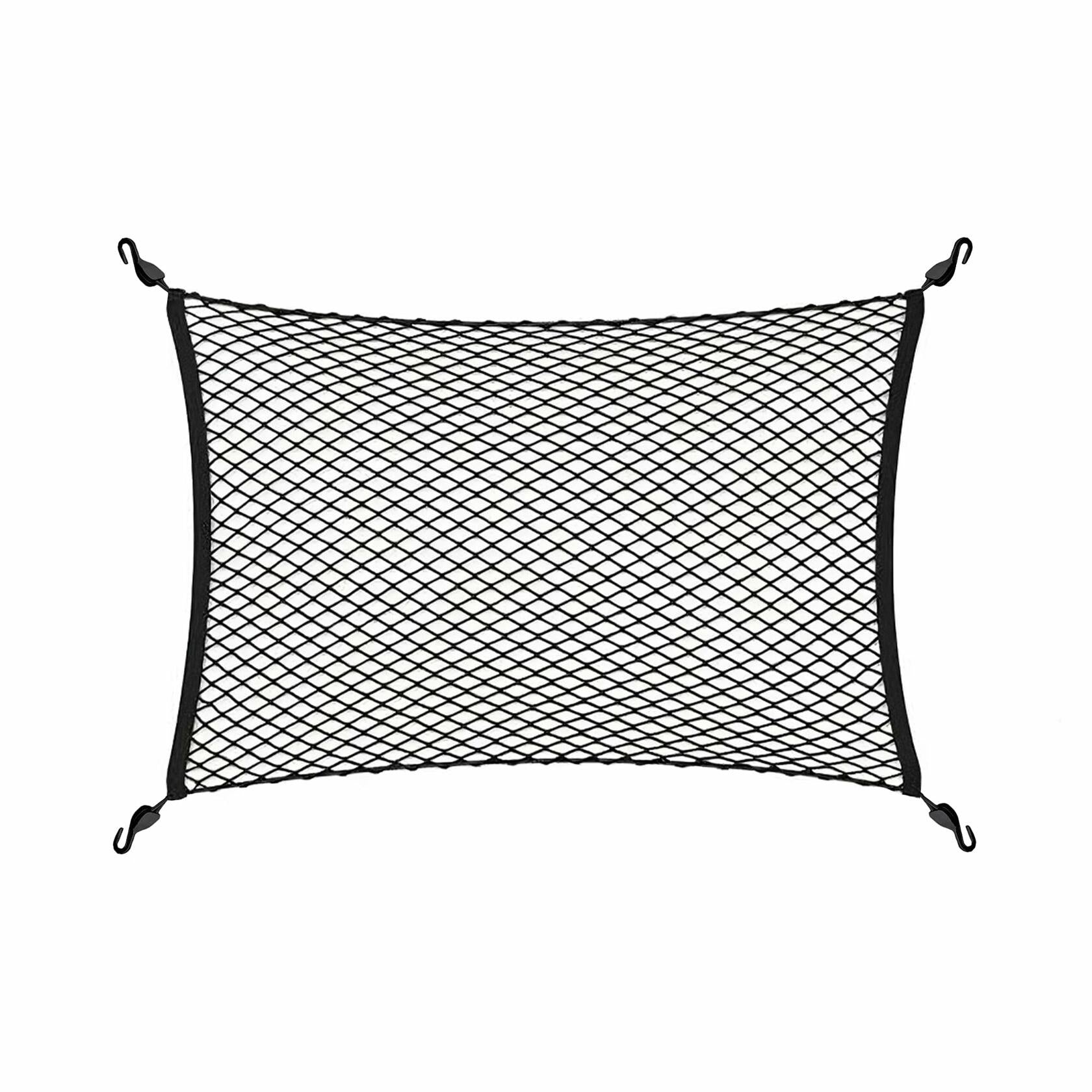 Hyundai Tucson 2022-2025 Trunk Mesh Cargo Net Envelope+Floor Black