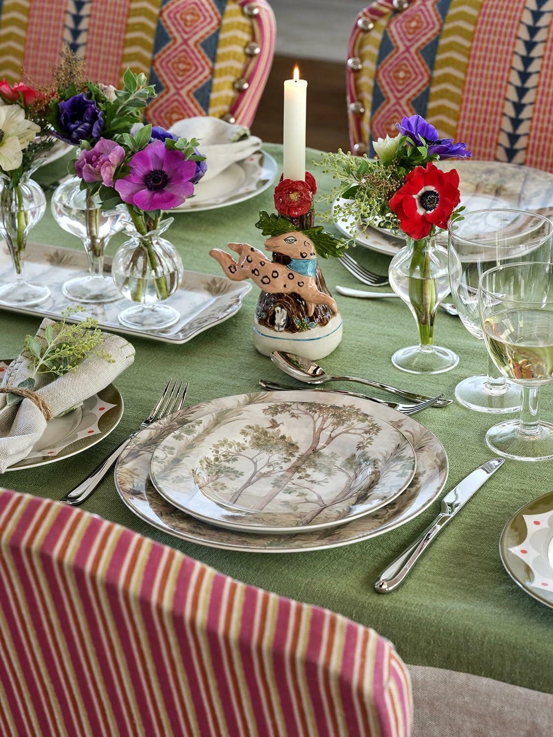 Spode Kit Kemp 40.5oz Glass Carafe Set of 2 Soda Lime Dishwasher Safe