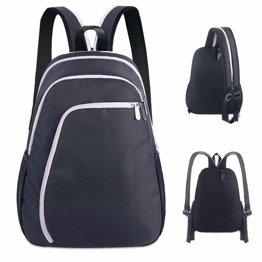 SPOENGRU Small Convertible Sling Backpack Crossbody Bag Black