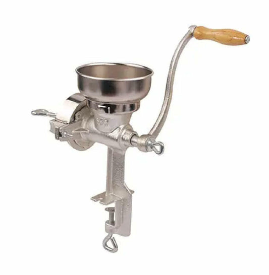 [Like New] Vanaart Grain Mill High Hopper Manual Cast Iron Grain Grinder Black