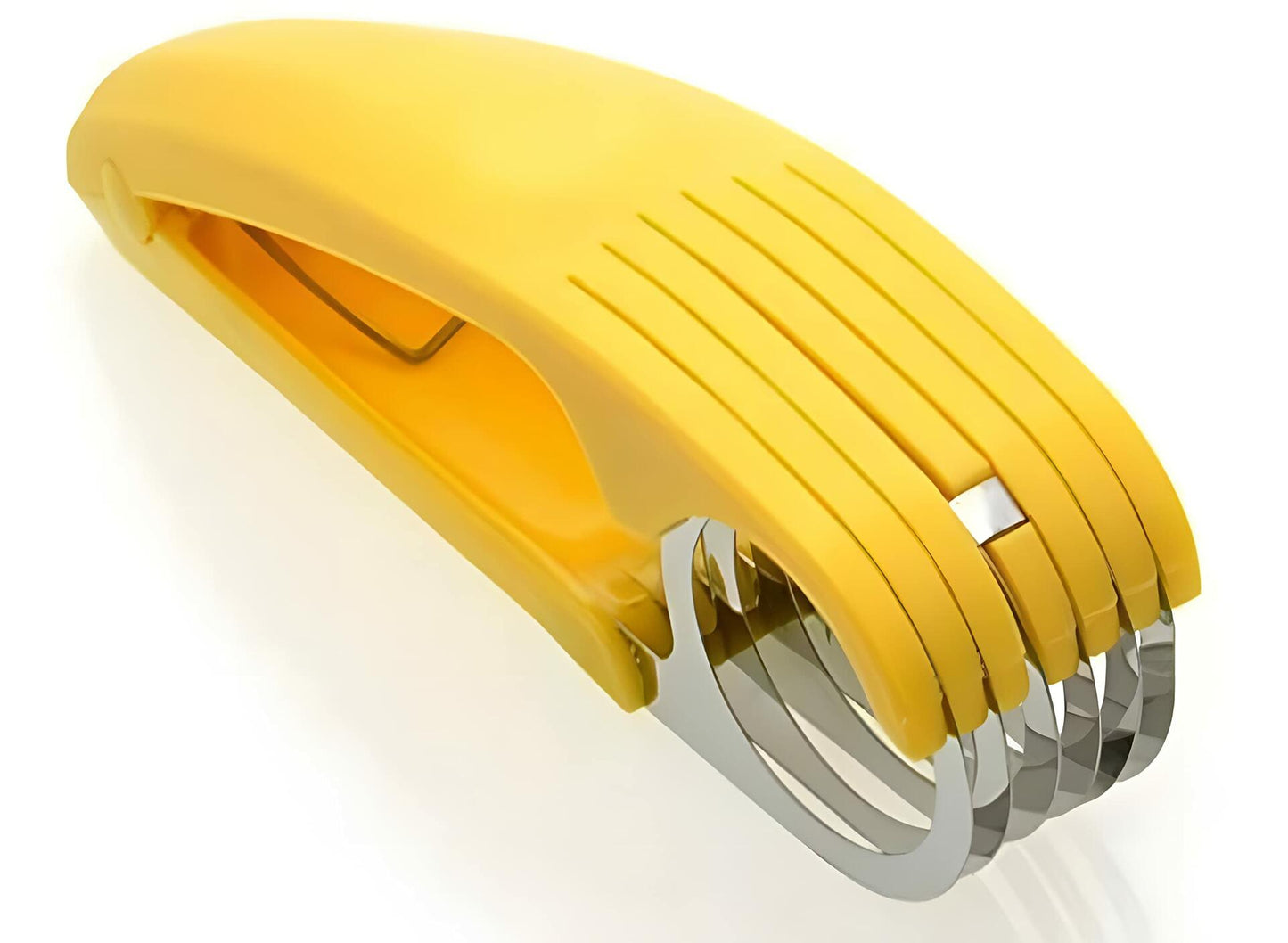 Guyuyii Banana Slicer Quick Safe Cutter Even Slices Kitchen Gadget
