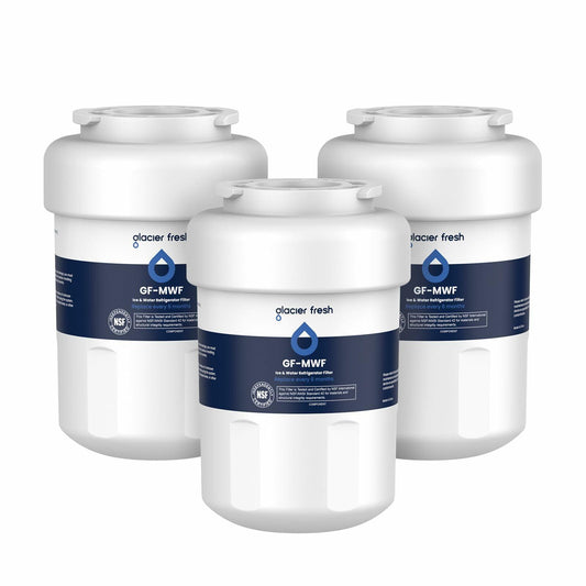 GLACIER FRESH Replacement MWF Refrigerator Water Filters 3 Pack