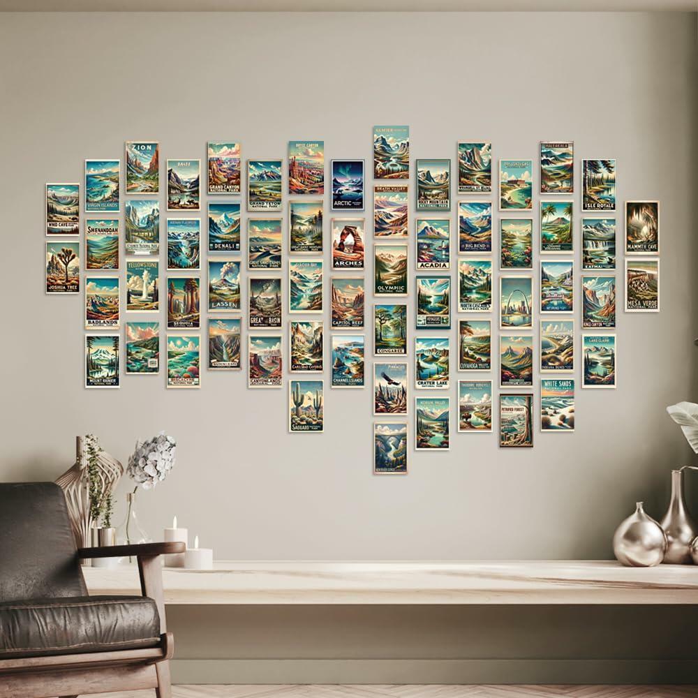 XIAOAIKA American Samoa National Park Travel Poster 16x23 Inches Wooden Frame