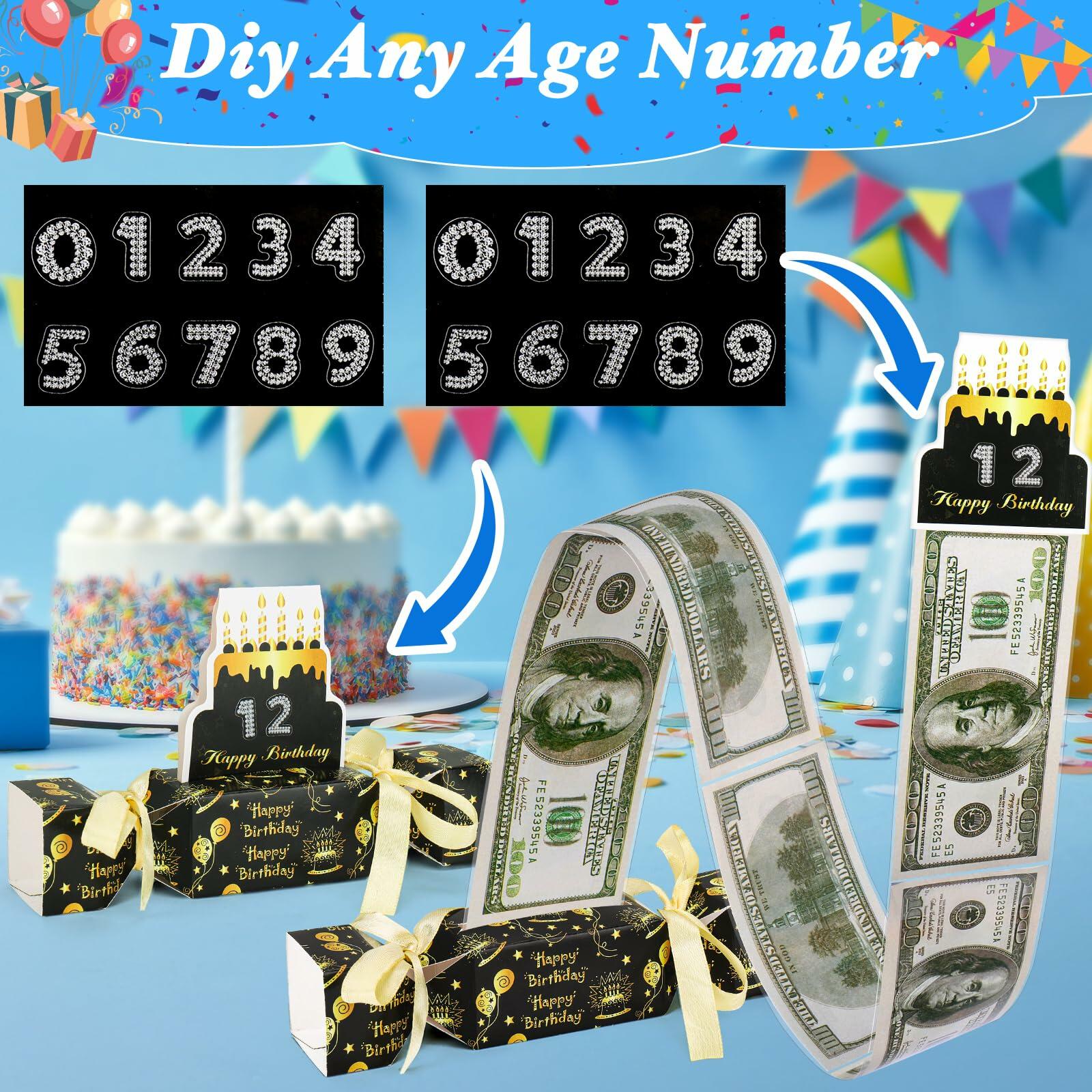 XANGNIER 8pcs Valentine's Day Surprise Money Pull Box Cash Gift Holder