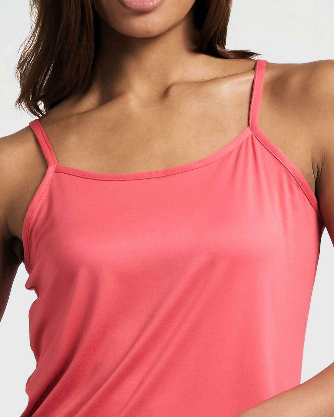 Real Essentials Women's Sleeveless Cami Nightgown 3 Pack Plus Size L