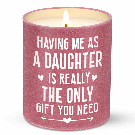 Mom Candle 10 Oz - Christmas & Birthday Gifts for Mom from Daughter