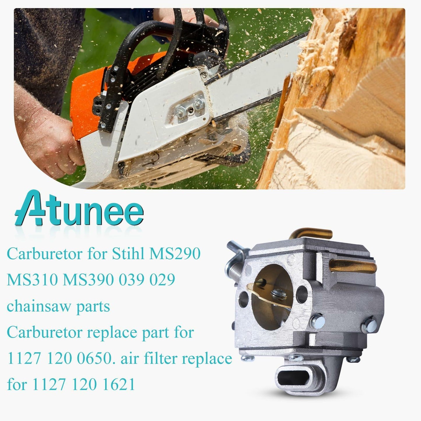 [Like_new] Atunee MS310 MS290 Carburetor Repower Kit for Stihl 029 039 MS390 Chainsaw