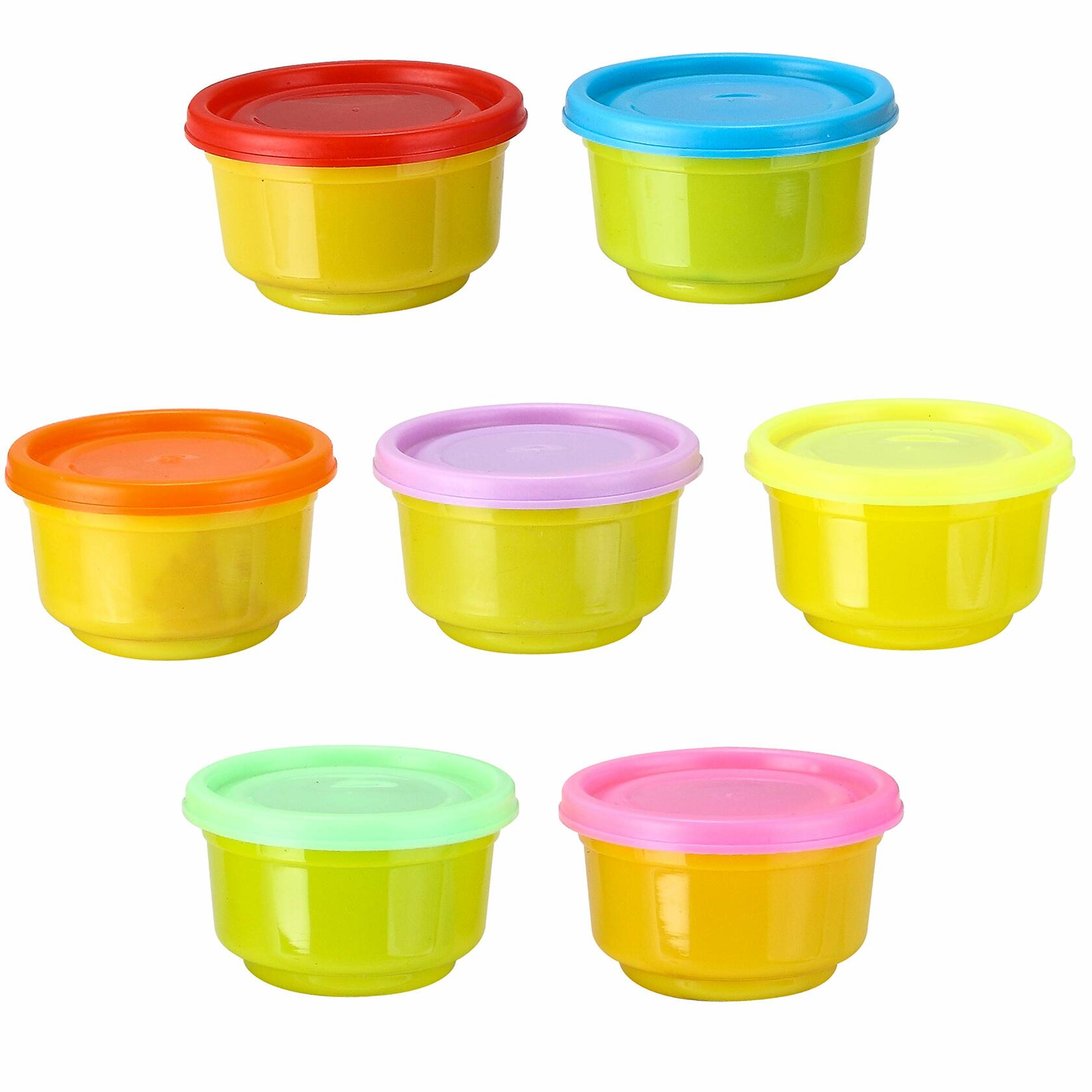 [Like New] JOYIN 28 PCS Valentine Gift Cards with Colorful Playing Dough Kids Party Favors