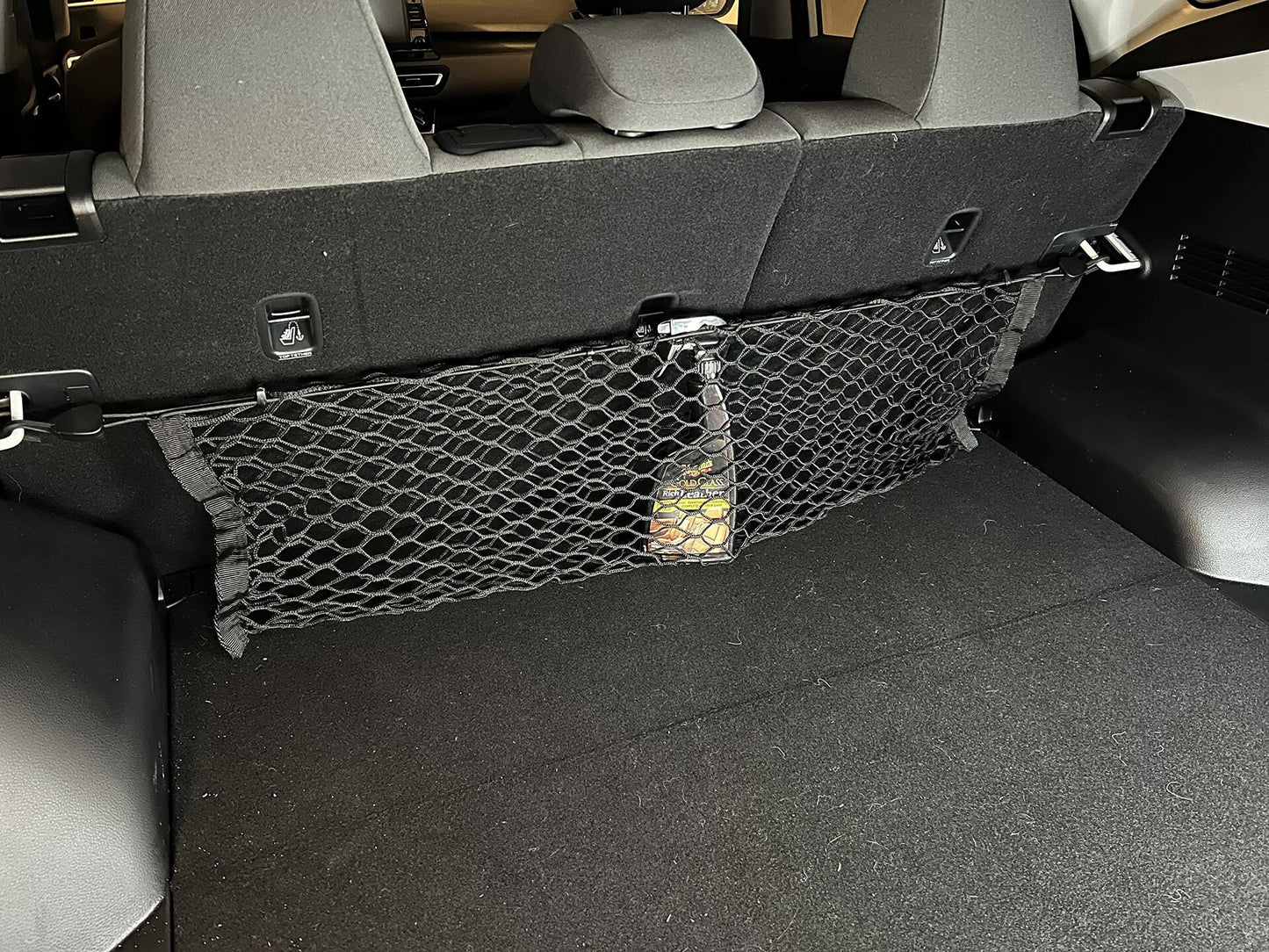 Kia Seltos Trunk Mesh Cargo Net Envelope Style 2021-2025 Black SUV