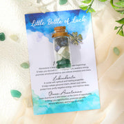 Reallnaive Good Luck Crystal Gemstone Bottle Souvenir Gift 0.13lb