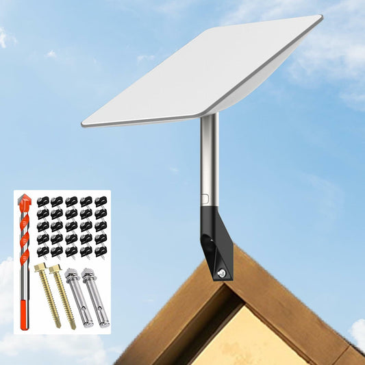 BUJ Starlink V2 Short Wall Mount for Starlink Gen 2 Satellite Kit