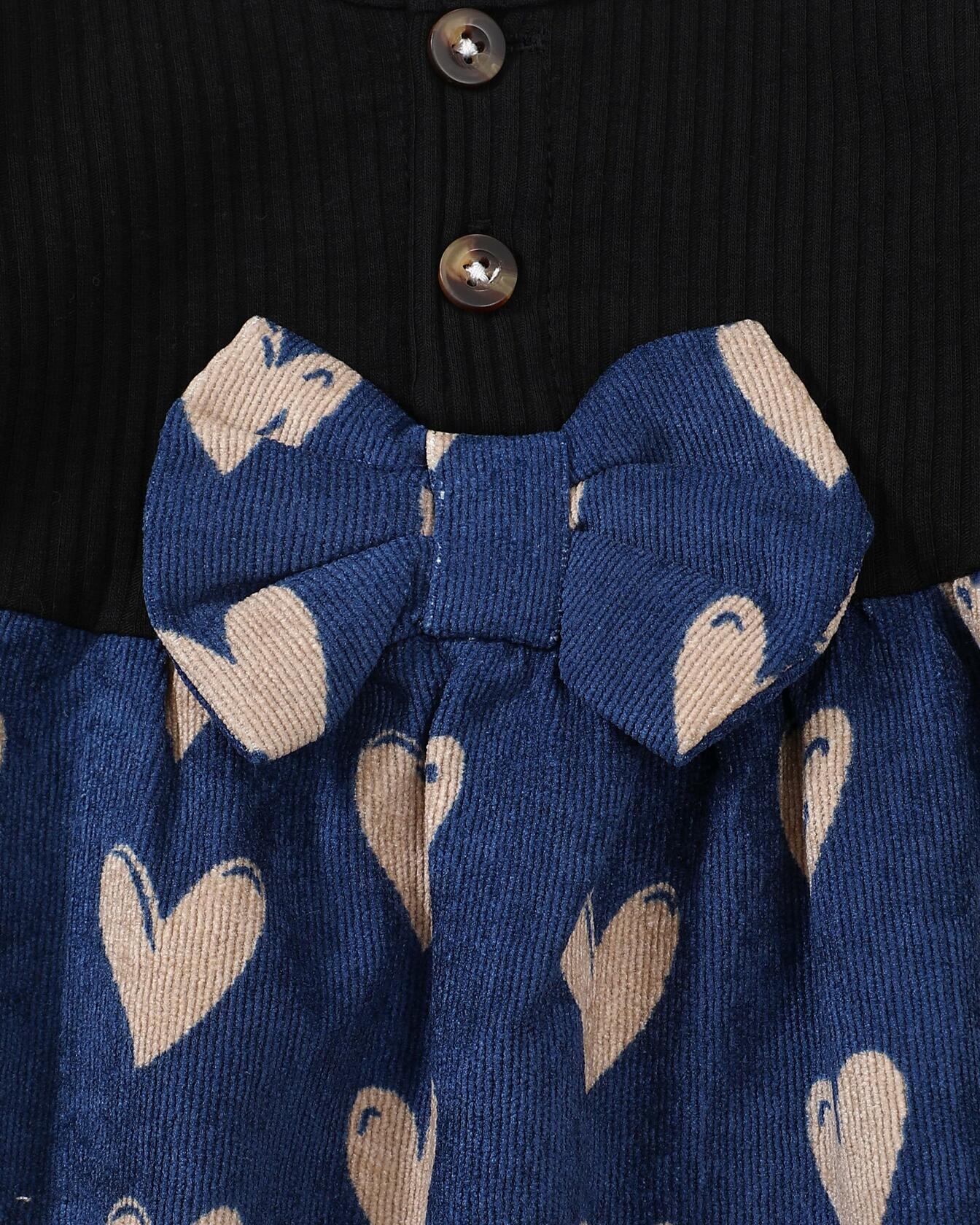 Baby Girl Halloween Dress Ribbed Ruffle Long Sleeve Brown Pumpkin Size 3-6M