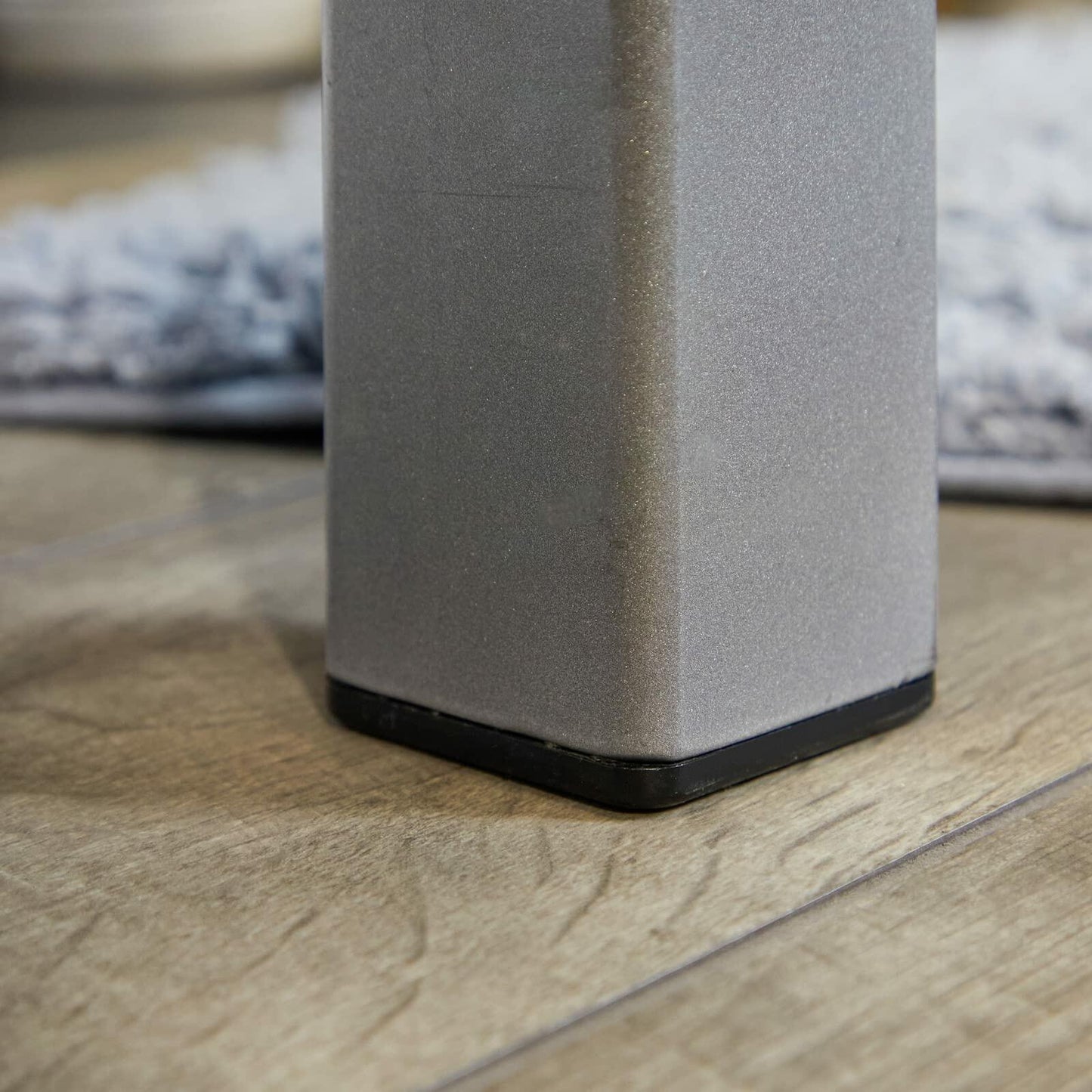 Stockroom Plus 2" Square Plastic Tubing End Caps 2x2 Inch 30 Pack