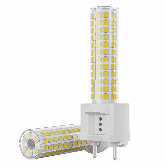 LED G12 15W Corn Light 2-Pin Base 4000K Natural White 1500LM Pack of 2