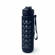 [Like New] Healthaccessories Motivational Reusable Tritan Water Bottle 32oz Blue BPA Free