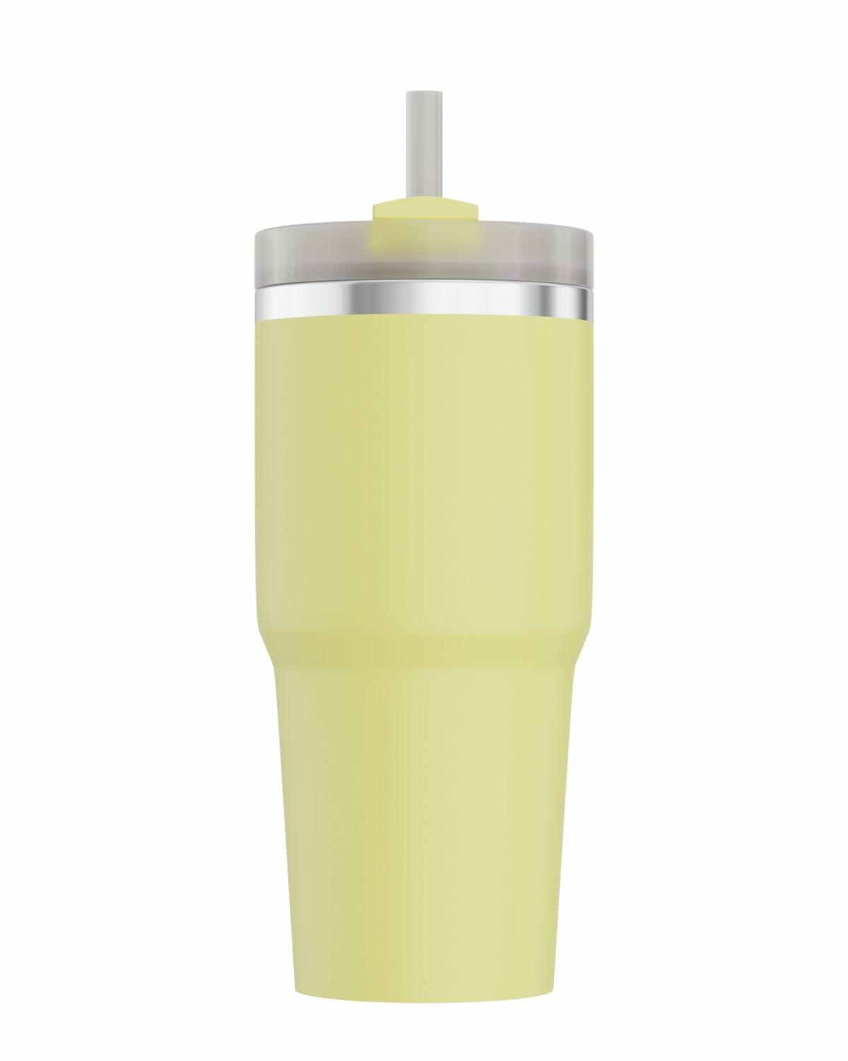 [Like_new] YOUEXPERT 14 oz Tumbler with Straw, Insulated Tumblers with Lid and Straw, 14 oz