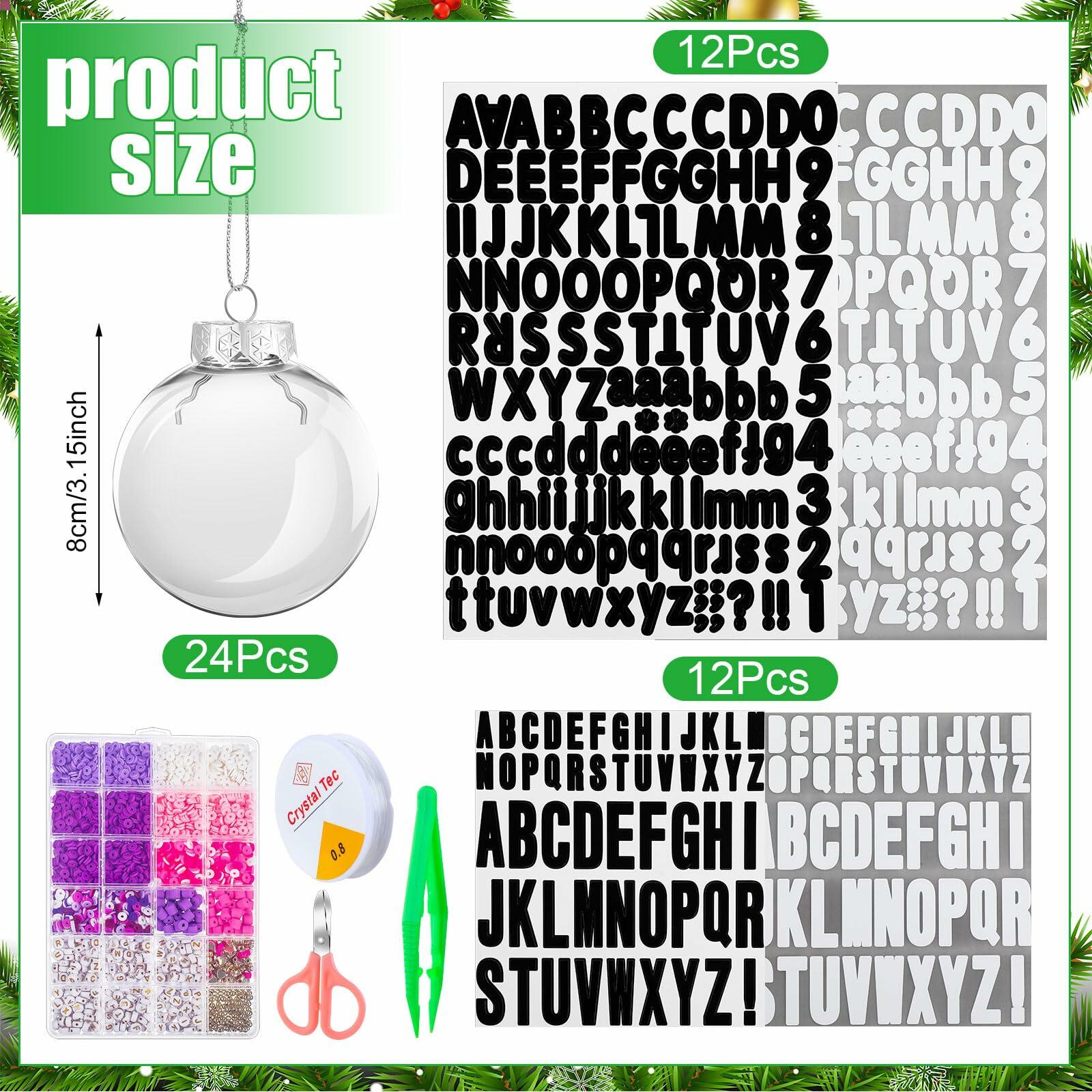 [Like New] Poen 50 Pcs Pink Christmas Ball Ornaments for Tree DIY Holiday Decor