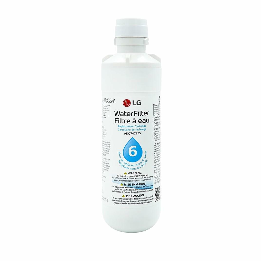 [Like_new] LG LT1000P Refrigerator Water Filter 6 Month 200 Gallon Capacity White