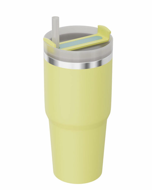 [Like_new] YOUEXPERT 14 oz Tumbler with Straw, Insulated Tumblers with Lid and Straw, 14 oz