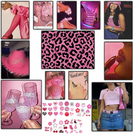 365DoRoTeYa Vintage Travel Posters Retro Cityscape Wall Art Prints 40 PCS