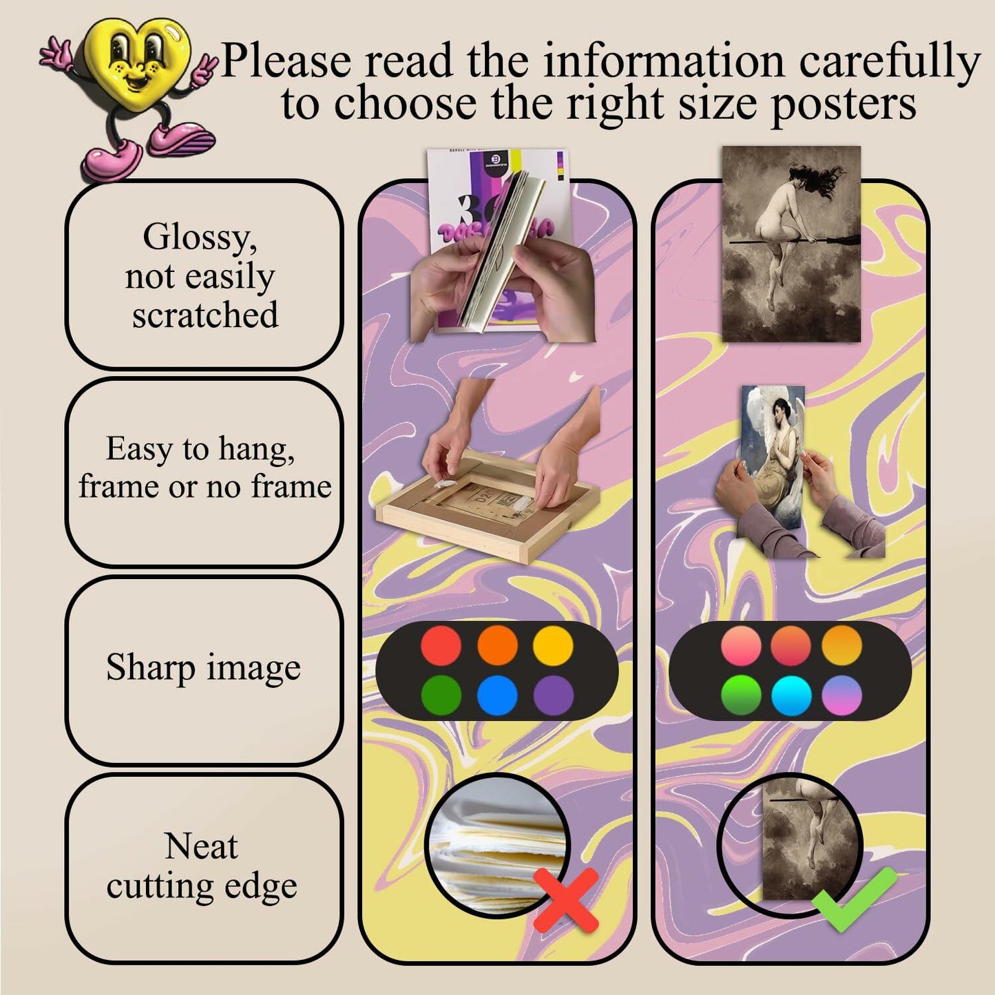 365DoRoTeYa Vintage Travel Posters Retro Cityscape Wall Art Prints 40 PCS