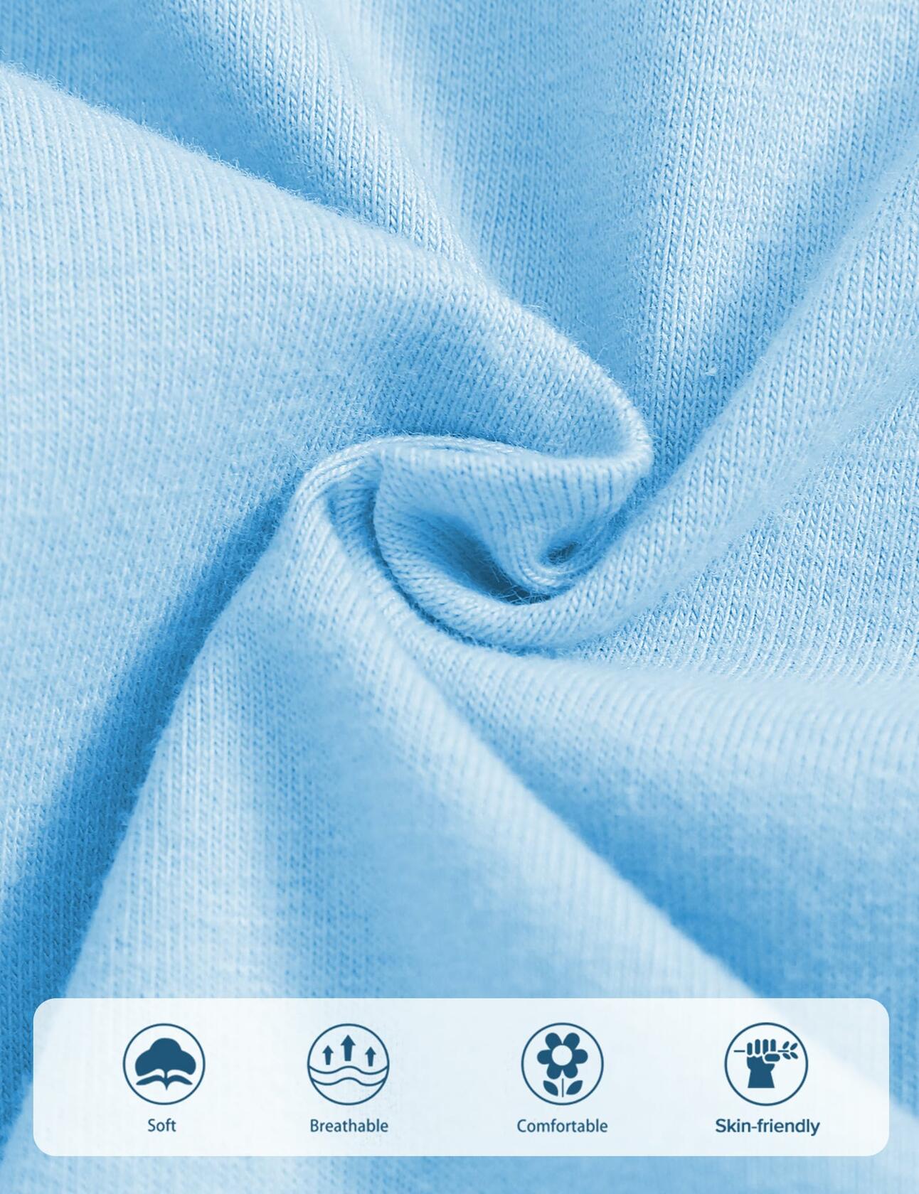 FoWear Baby Boy Easter Outfit Romper Rabbit Print Pants 4PCS Size 0-3M