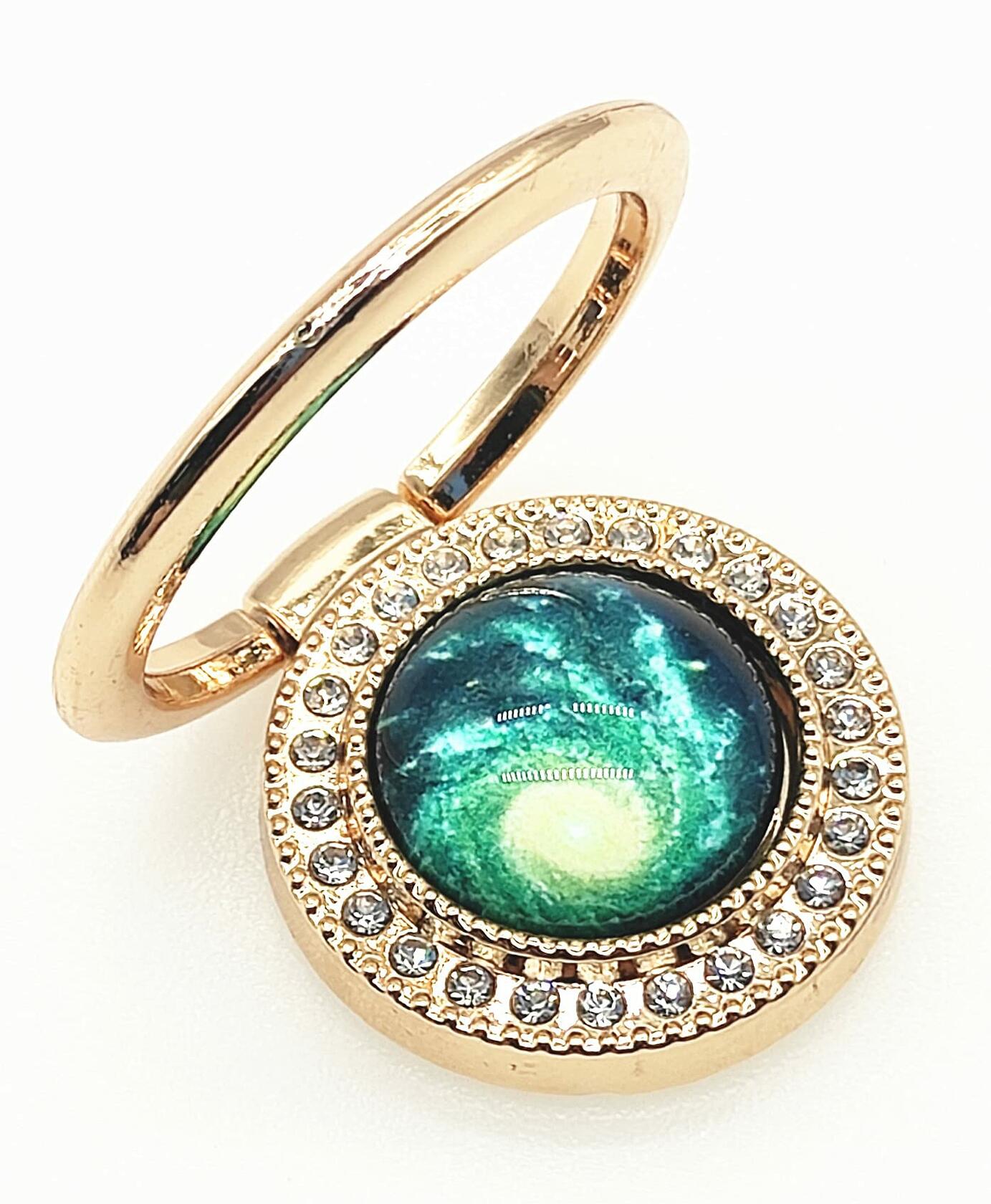 Ailifly Starry Sky Galaxy Finger Phone Ring Holder Stand Style3#
