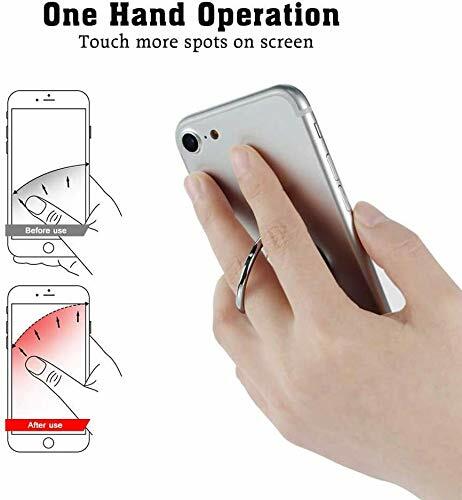 Ailifly Starry Sky Galaxy Finger Phone Ring Holder Stand Style3#