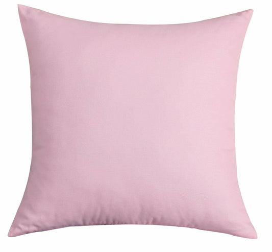 TangDepot Handmade Decorative Cotton Canvas Throw Pillow Covers 14x14 Salmon