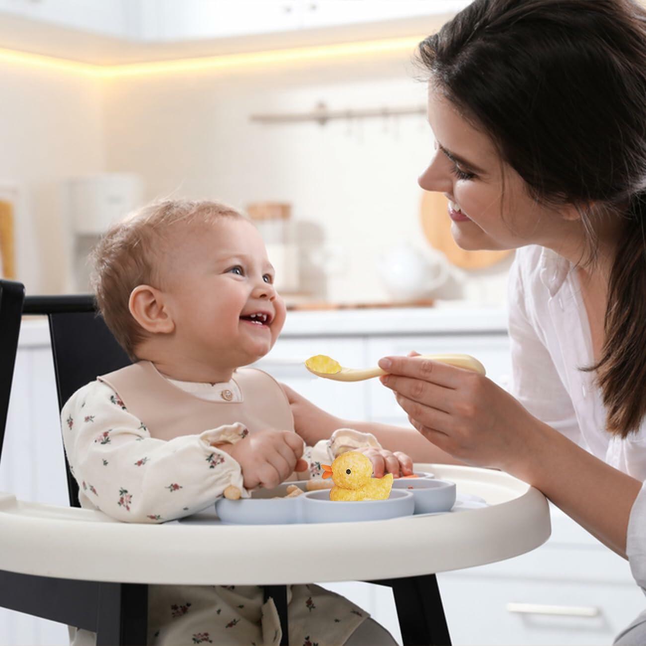 Onigiri Mold 3 Pcs Non-Stick Duck 3D Animal Rice Ball Maker with 100 Gloves