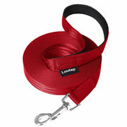Loutep Dog Training Leash Nylon Padded Handle 15ft 20ft 30ft 50ft 100ft