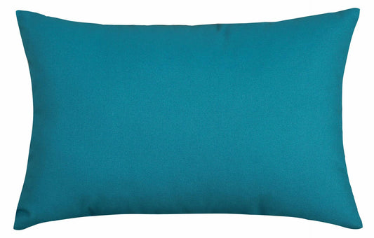 TangDepot Cotton Solid Throw Pillow Cover Coffee 12x18 1 Count