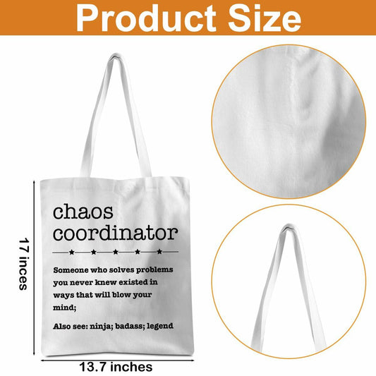 [Like New] Leadership Gifts Tote Bag Reusable Grocery Shopping Beach Bag - Multi