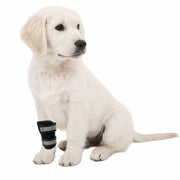 Dog Leg Brace Wrap Compression Sleeve with Metal Strips Size S