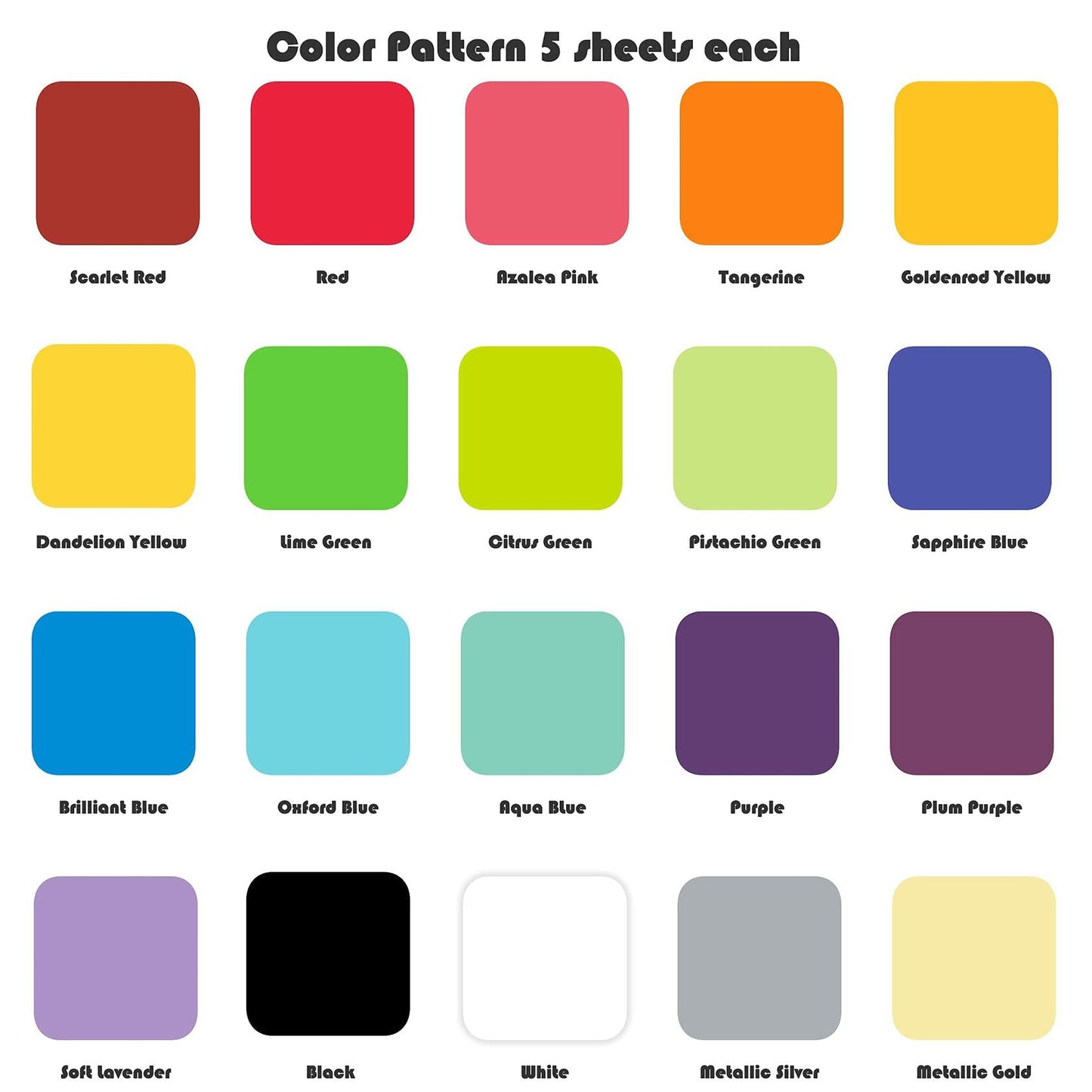 Tissue Paper Gift Wrapping 100 Sheets 20 Assorted Colors 20x26 Inch