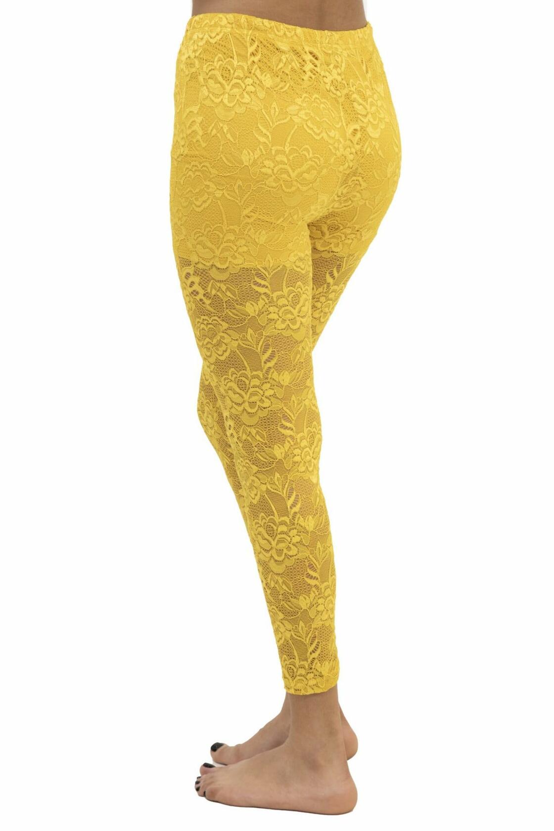 Leggings Park Vacation Outfits Women Lace Shorts Beach Pants Goth Yellow S/M