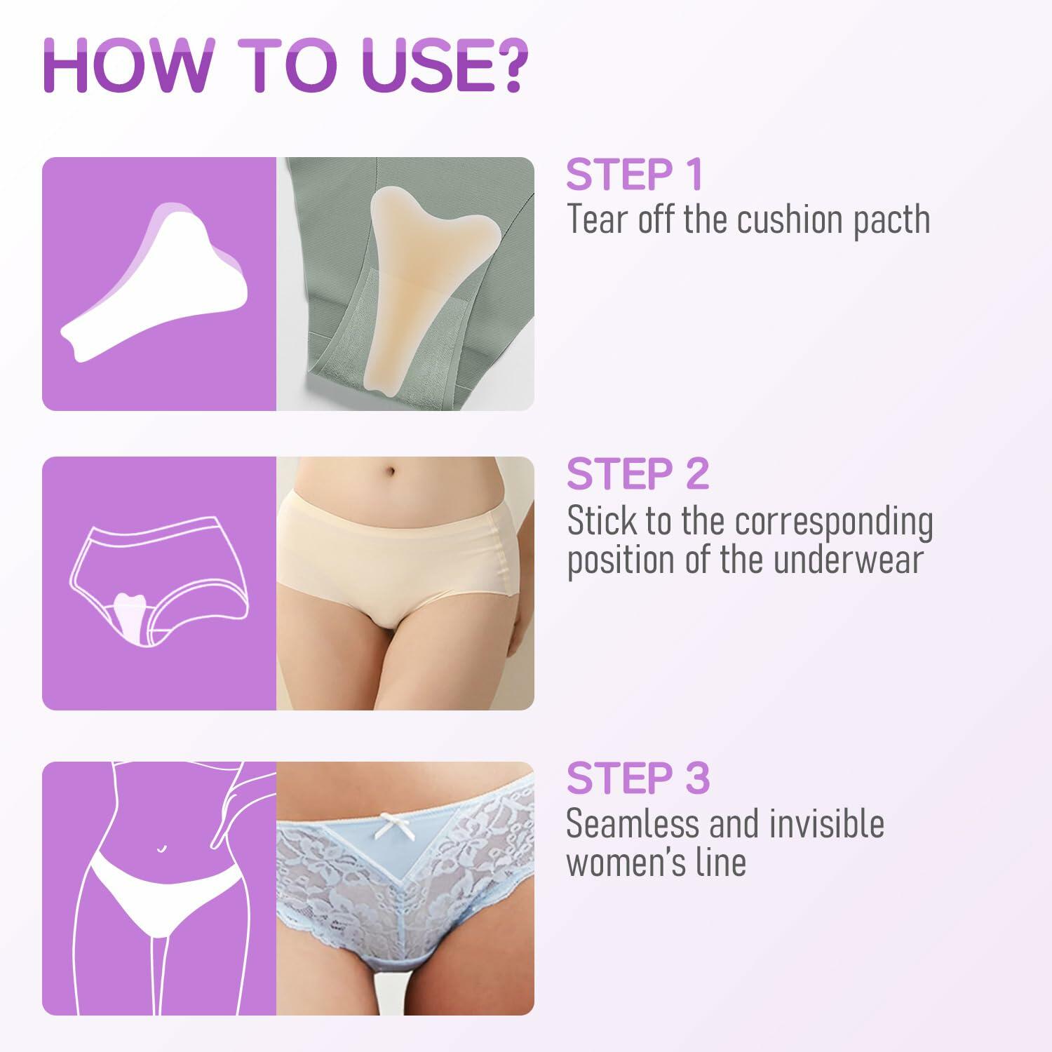 MiniMunch Camel Toe Concealer 2Pack Invisible Reusable Waterproof Light SkinTone
