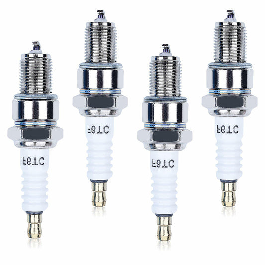 Adefol F6TC Spark Plug for NGK BP6ES Champion N9YC GX Series 4 Pack