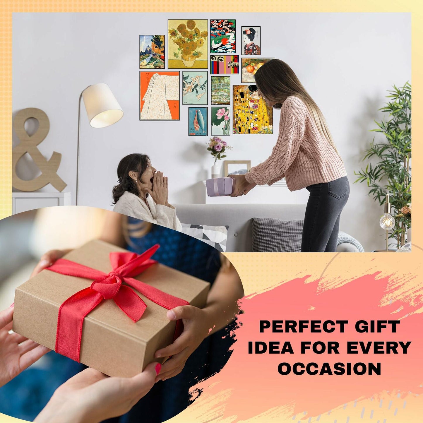 365DoRoTeYa Coastal Wall Art Prints Nautical Blue Seaside 12PCS Unframed