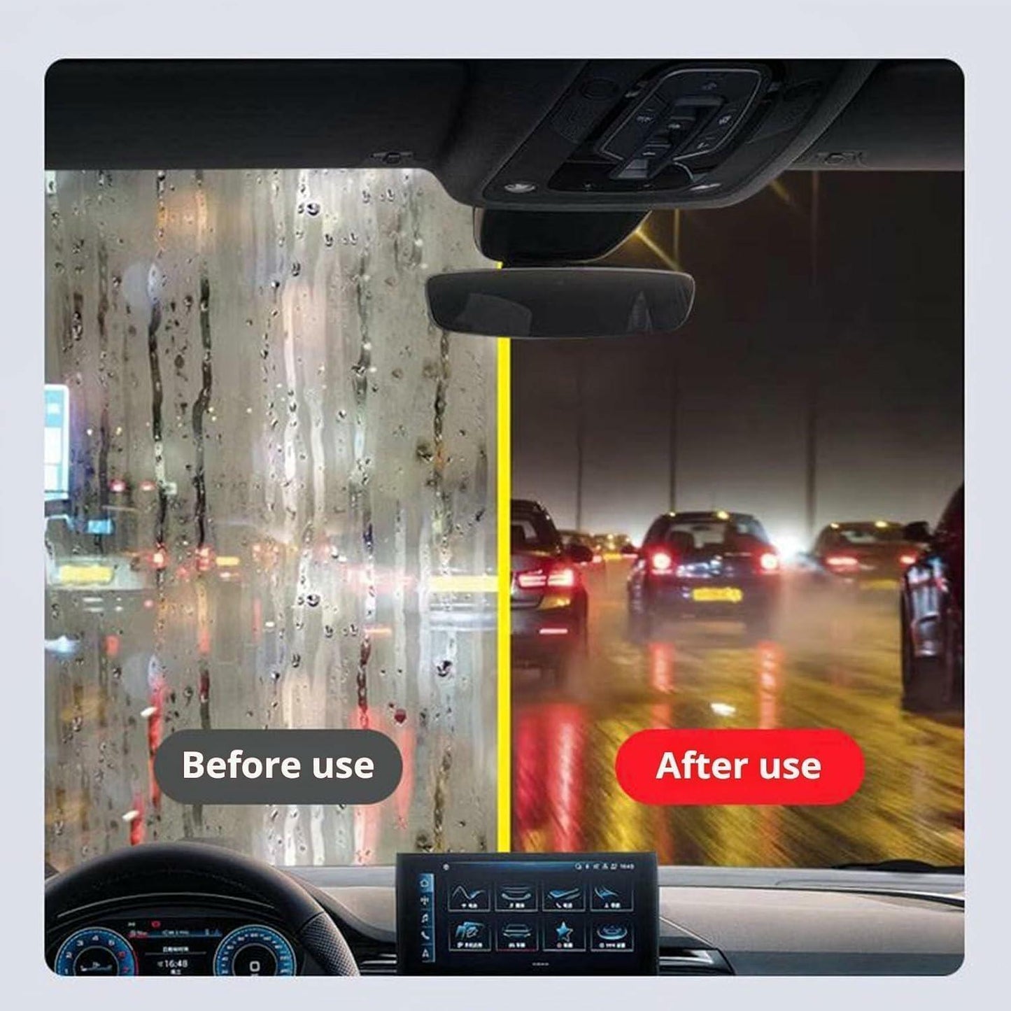 [Like New] LPCAR 2PCS Glass Cleaning Board for Windshield Car Window Oil Film Cleaner