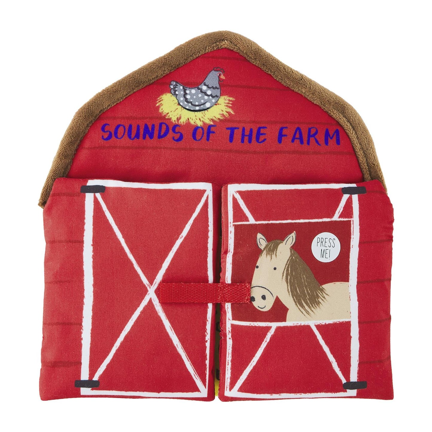 [Like_new] Mud Pie Children's Farm Sounds Book