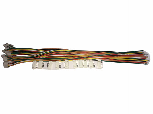10 PCS JST XH 6 Pin Female & Male Connectors 300mm 26 AWG Wire Set