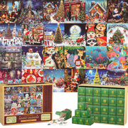 Sibosen 2024 Polar Christmas 1008pc Puzzle Advent Calendar Style-01