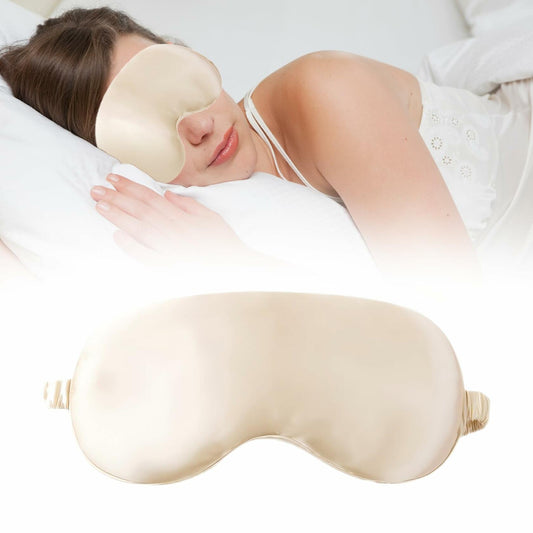 Nature Silk Sleep Eye Mask FSA HSA Eligible Dark Circles Puffiness Blocker