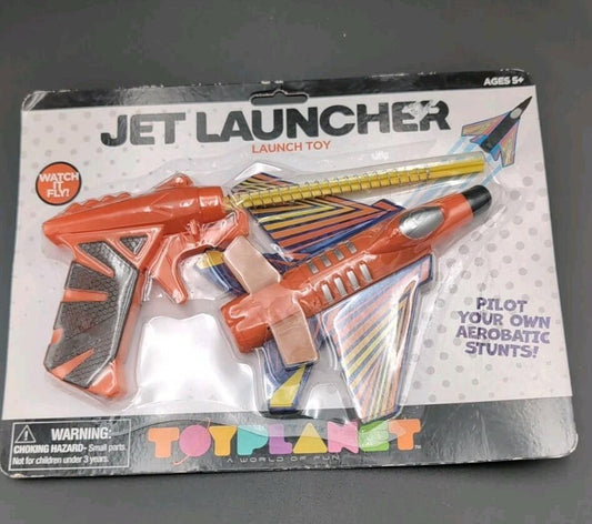 Toy Planet Launch Toy Jet Launcher Toy Plane Kids Outdoor Fun