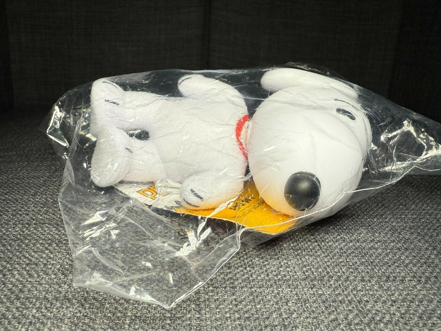 United Feature Syndicate Snoopy Vinyl Head Moveable Plush Figure White Peanuts