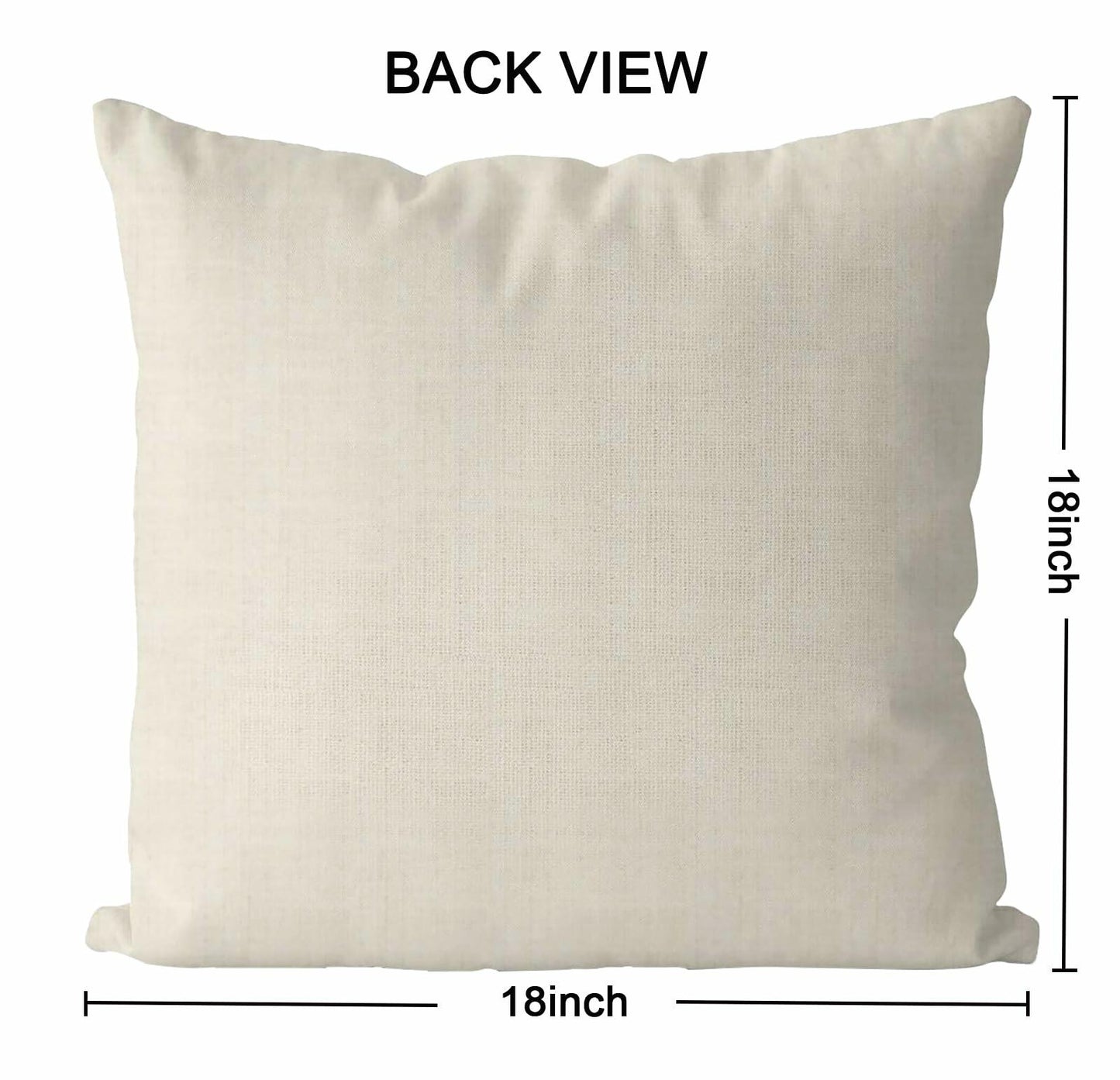 QIONG MENG Christmas Pillow Covers 18x18 Black Cat Set of 2